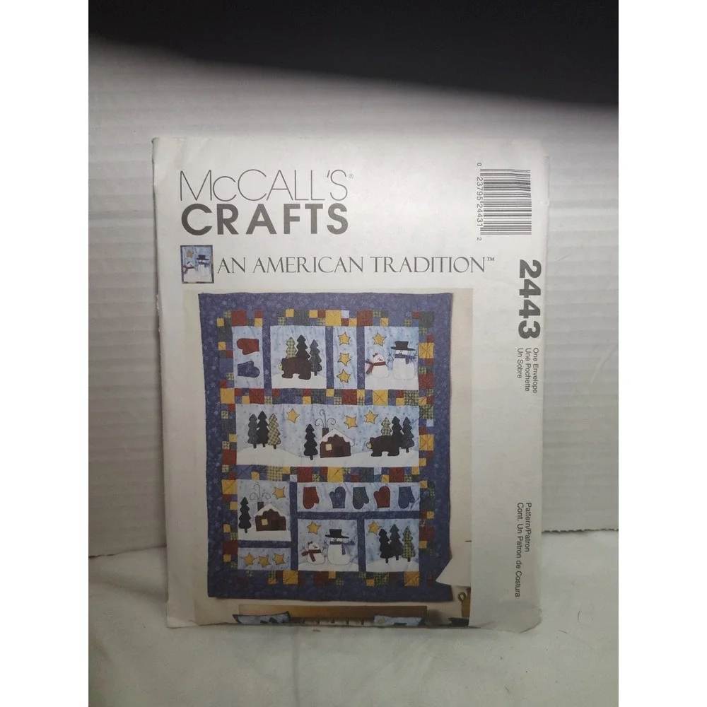 McCall's PATTERN  #2443 -‎ Holiday Craft -UNCUT